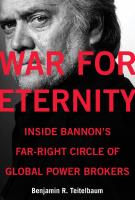 WAR FOR ETERNITY by Benjamin R. Teitelbaum