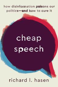 CHEAP SPEECH by Richard Hasen