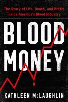 BLOOD MONEY by Kathleen McLaughlin